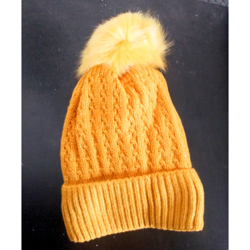Mustard Beanie